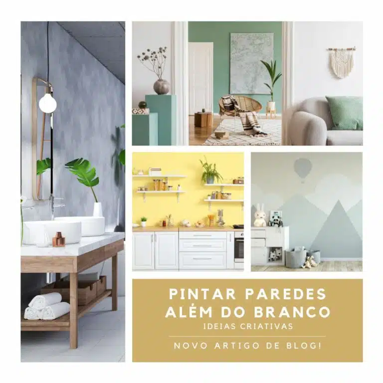 Ideias Criativas para Pintar Paredes Além do Branco