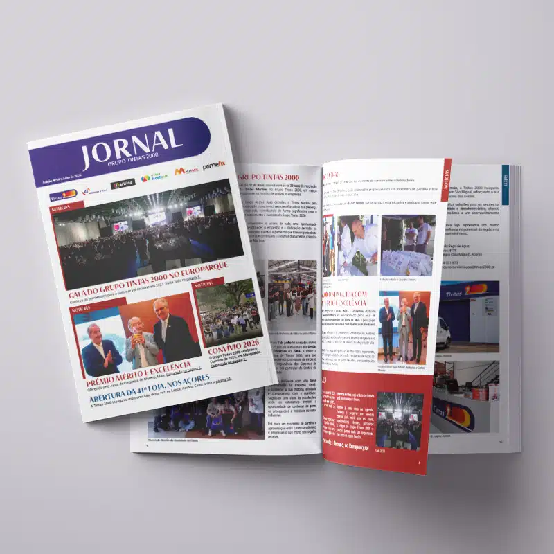 Jornal do Grupo Tintas 2000 nº 66, julho de 2026